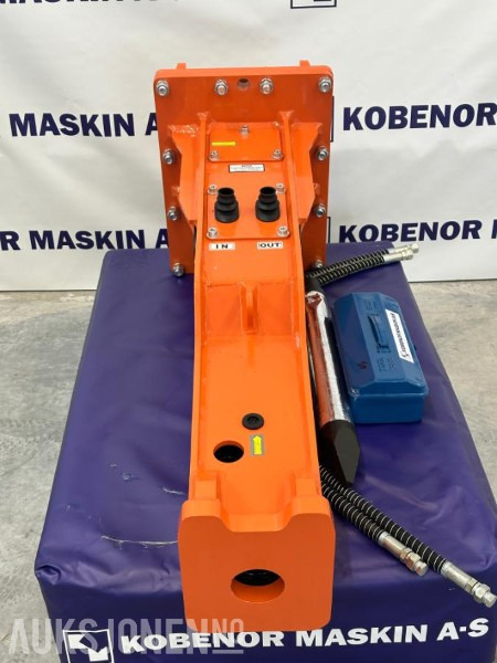 NY KM 750 Pigghammer s40/s50 CE merket FABRIKKGARANTI - Hydraulische hamer: afbeelding 2 NY KM 750 Pigghammer s40/s50 CE merket FABRIKKGARANTI - Hydraulische hamer: afbeelding 2