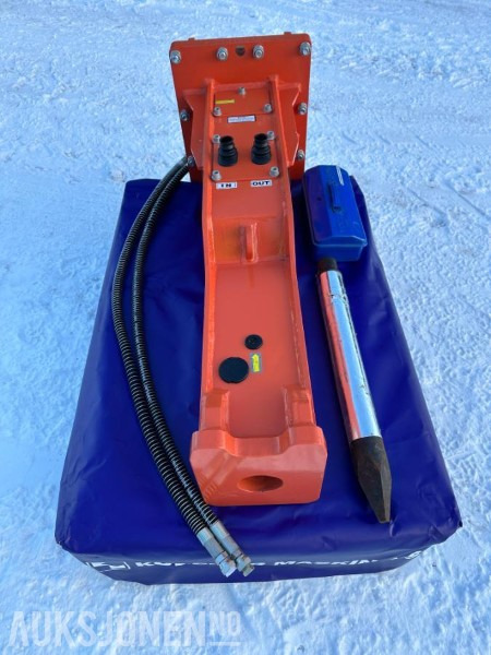 NY KM 750 Pigghammer s40/s50 CE merket FABRIKKGARANTI - Hydraulische hamer: afbeelding 4 NY KM 750 Pigghammer s40/s50 CE merket FABRIKKGARANTI - Hydraulische hamer: afbeelding 4