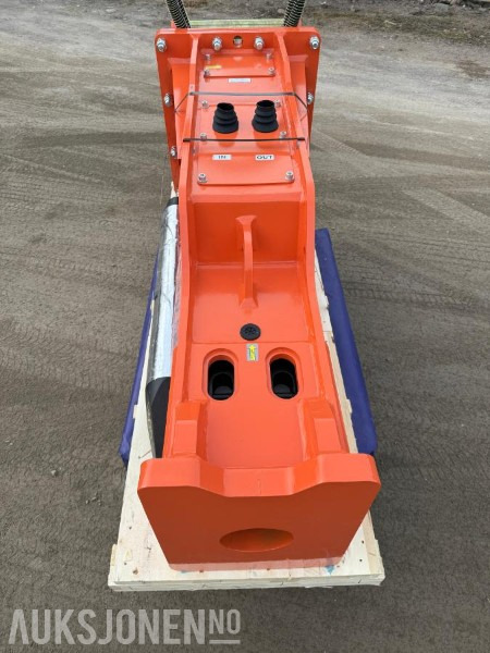 Ny KM 1400 Pigghammer med s70 HK feste - Hydraulische hamer: afbeelding 2 Ny KM 1400 Pigghammer med s70 HK feste - Hydraulische hamer: afbeelding 2