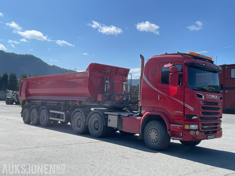 2016 Scania R 580 med 2016 Istrail dumpersemi - Trekker: afbeelding 3 2016 Scania R 580 med 2016 Istrail dumpersemi - Trekker: afbeelding 3