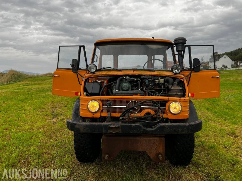 1976 Mercedes-Benz UNIMOG 406 PTO BRØYTEPLATE - Vrachtwagen: afbeelding 3 1976 Mercedes-Benz UNIMOG 406 PTO BRØYTEPLATE - Vrachtwagen: afbeelding 3