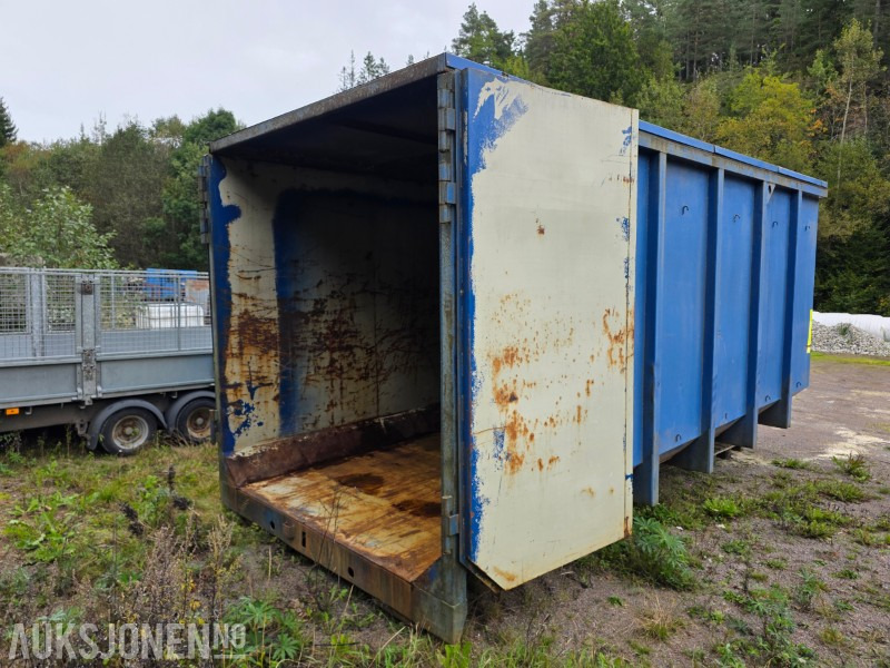 Krokcontainer 35 kubikk med hydraulisk tak - Vrachtwagen: afbeelding 5 Krokcontainer 35 kubikk med hydraulisk tak - Vrachtwagen: afbeelding 5