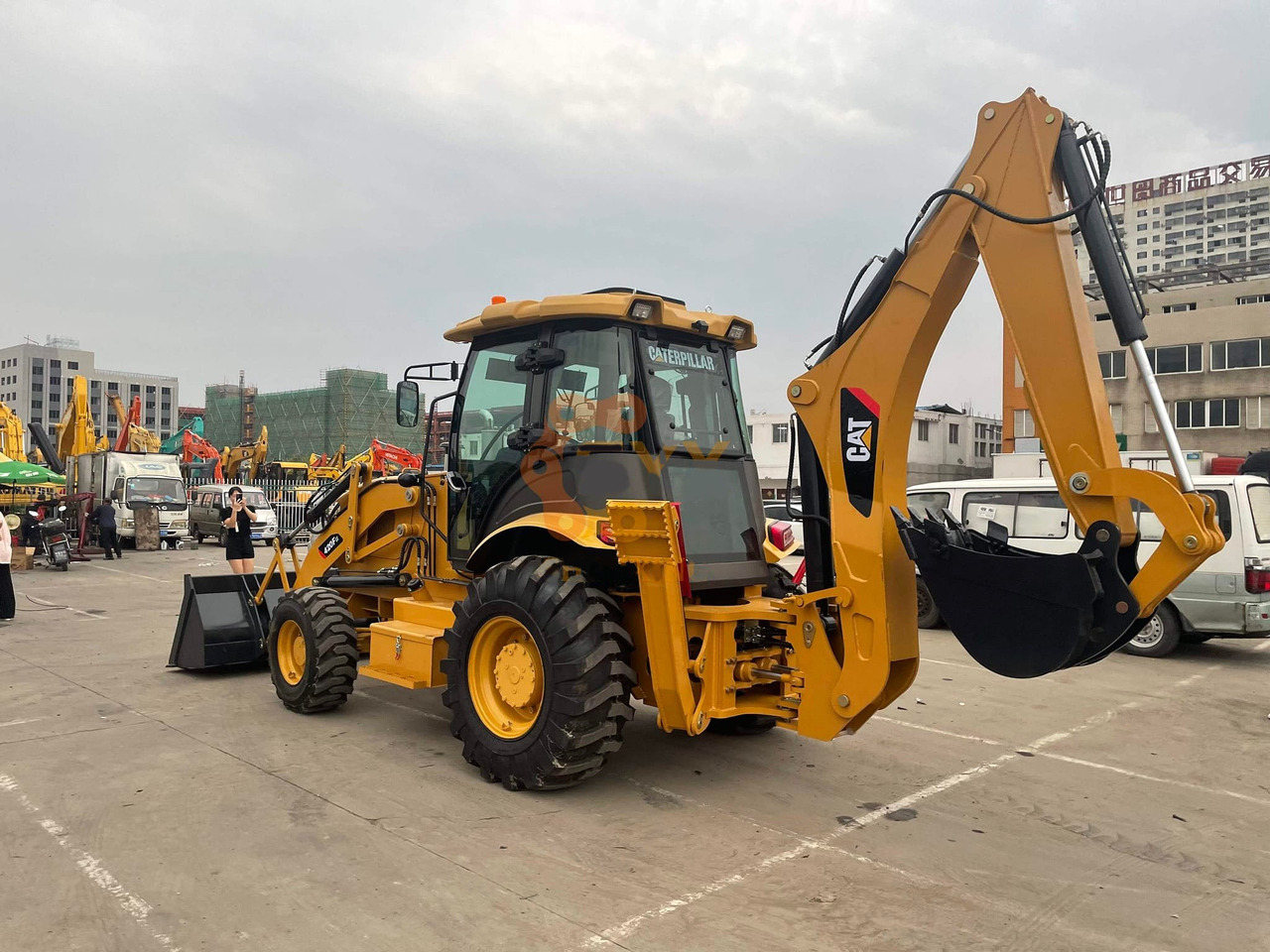 CAT Caterpillar 420F 430 416 JCB 3CX JCB4CX Backhoe Loader - Graaflaadmachine: afbeelding 1 CAT Caterpillar 420F 430 416 JCB 3CX JCB4CX Backhoe Loader - Graaflaadmachine: afbeelding 1