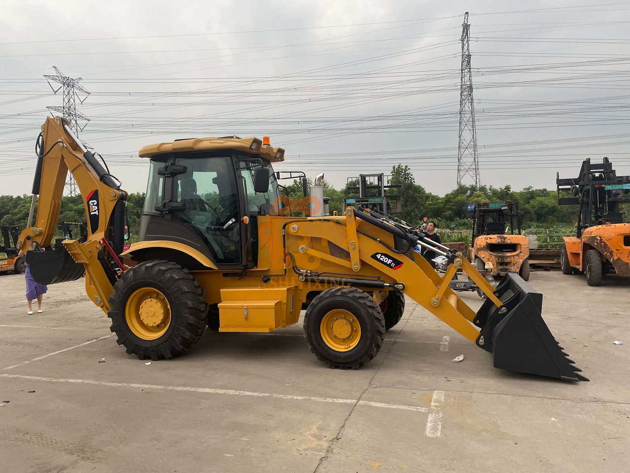 CAT Caterpillar 420F 430 416 JCB 3CX JCB4CX Backhoe Loader - Graaflaadmachine: afbeelding 4 CAT Caterpillar 420F 430 416 JCB 3CX JCB4CX Backhoe Loader - Graaflaadmachine: afbeelding 4