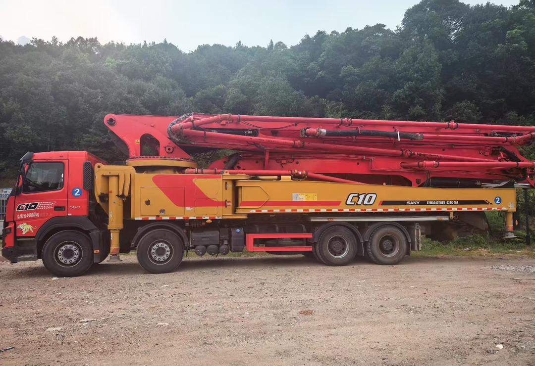 Betonmachine VOLVO 62 Meters Original Concrete Pump Truck Construction Machinery Cement Pumping Equipment Mounted Concrete Pump Truck: afbeelding 8