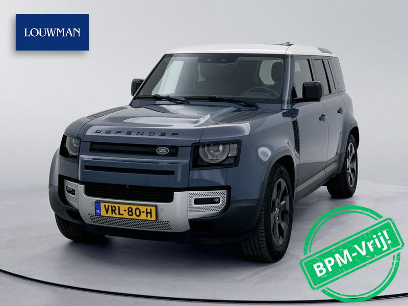 Land Rover Defender 2.0 D240 110 Grijs kenteken Pano Adaptieve cruise control Meridian Audio Memory seats - Bedrijfswagen: afbeelding 1 Land Rover Defender 2.0 D240 110 Grijs kenteken Pano Adaptieve cruise control Meridian Audio Memory seats - Bedrijfswagen: afbeelding 1