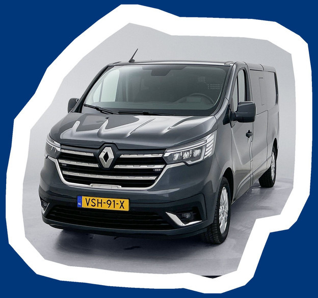 Renault Trafic 2.0 dCi 170 T27 DC L2H1 Luxe Dubbele cabine Led Trekhaak 2500KG Cruise control - Kleine bestelwagen, Bestelwagen met dubbele cabine: afbeelding 1 Renault Trafic 2.0 dCi 170 T27 DC L2H1 Luxe Dubbele cabine Led Trekhaak 2500KG Cruise control - Kleine bestelwagen, Bestelwagen met dubbele cabine: afbeelding 1