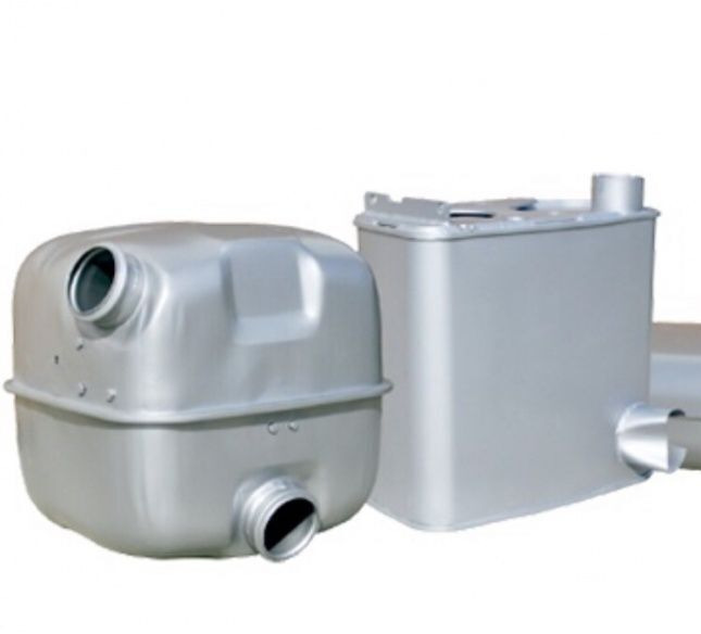 - Geluiddemper voor Vrachtwagen: afbeelding 1 - Geluiddemper voor Vrachtwagen: afbeelding 1