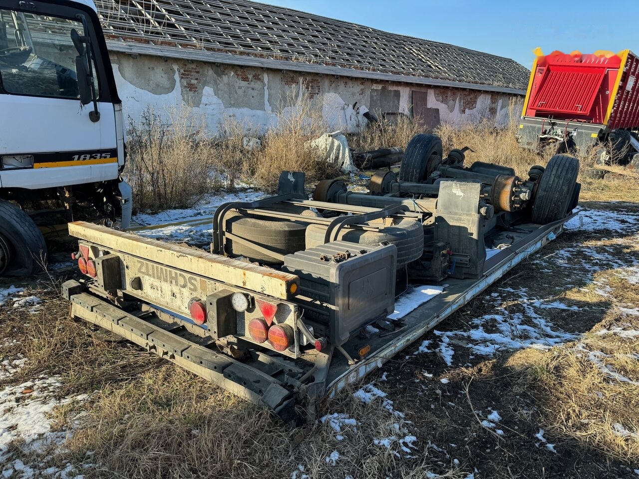 Schmitz Cargobull Sasiu DUBA frigorifica Schmitz cu Documente Schmitz Cargobull - Frame/ Chassis voor Aanhanger: afbeelding 1 Schmitz Cargobull Sasiu DUBA frigorifica Schmitz cu Documente Schmitz Cargobull - Frame/ Chassis voor Aanhanger: afbeelding 1