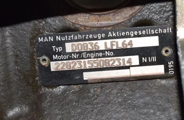 MAN D0836LFL64 MAN tgl tgm - Motor voor Vrachtwagen: afbeelding 2 MAN D0836LFL64 MAN tgl tgm - Motor voor Vrachtwagen: afbeelding 2