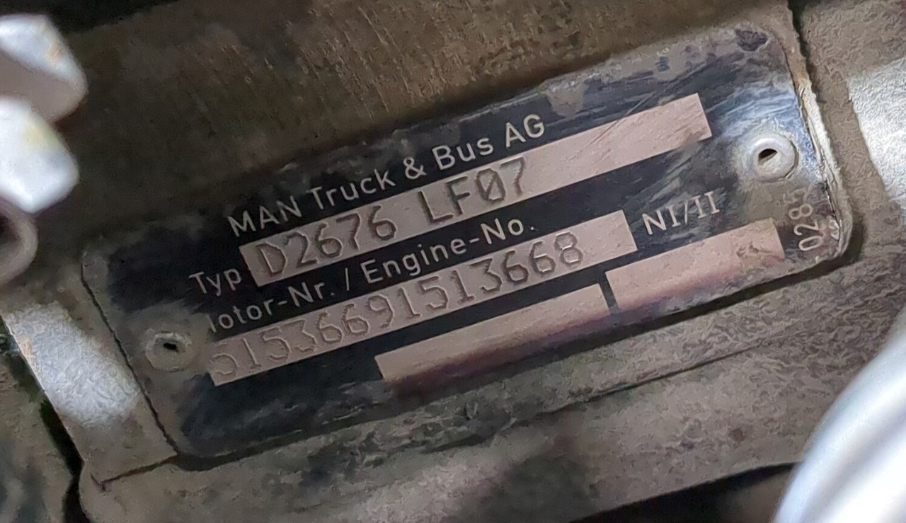 MAN D2676 LF07 MAN TGA, TGS, TGX - Motor voor Vrachtwagen: afbeelding 2 MAN D2676 LF07 MAN TGA, TGS, TGX - Motor voor Vrachtwagen: afbeelding 2
