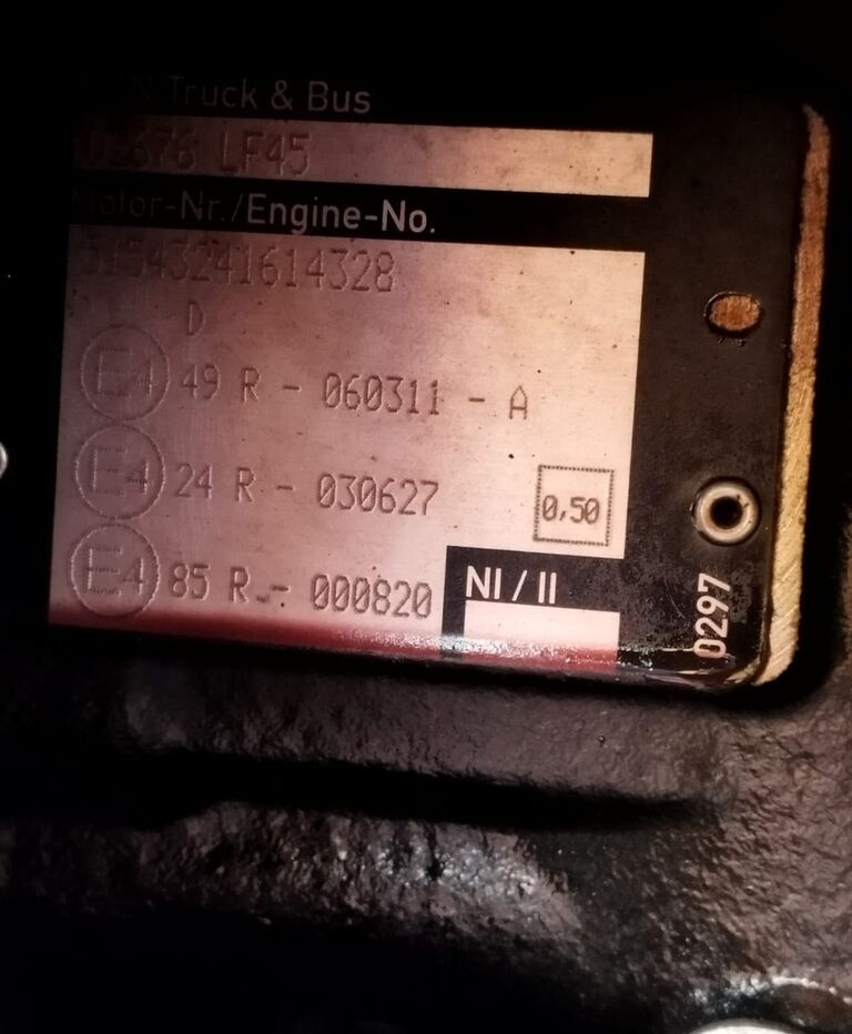 MAN D2676LF45   MAN TGX TGS truck - Motor voor Vrachtwagen: afbeelding 5 MAN D2676LF45   MAN TGX TGS truck - Motor voor Vrachtwagen: afbeelding 5