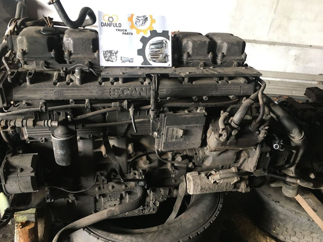 Scania DC 11.04 Scania R, T, P, K, 114 G-340, 114 L-340, 114 C-340 - Motor voor Vrachtwagen: afbeelding 2 Scania DC 11.04 Scania R, T, P, K, 114 G-340, 114 L-340, 114 C-340 - Motor voor Vrachtwagen: afbeelding 2