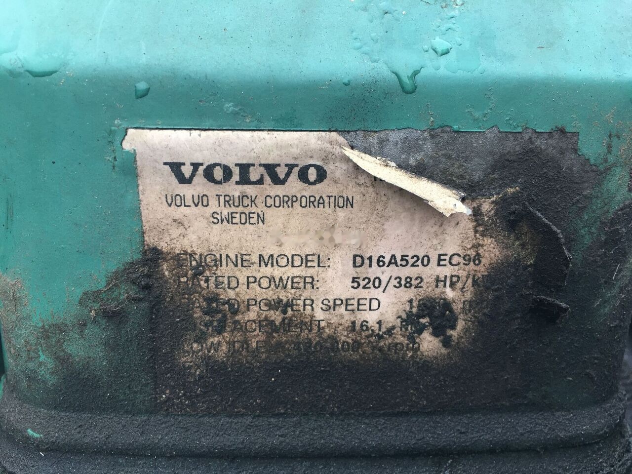 Volvo D16A520   truck - Motor voor Vrachtwagen: afbeelding 3 Volvo D16A520   truck - Motor voor Vrachtwagen: afbeelding 3