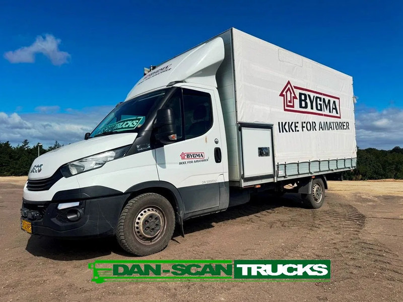 Iveco 35S18 3,0 TDI Aut. Gear. Euro 6. webasto night heater - Huifzeil bedrijfswagen: afbeelding 1 Iveco 35S18 3,0 TDI Aut. Gear. Euro 6. webasto night heater - Huifzeil bedrijfswagen: afbeelding 1