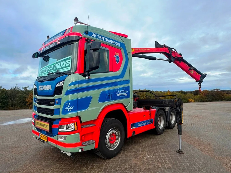 Scania R500 NGS Scania R500 inkl removable crane Palfinger 12 tons - Trekker: afbeelding 1 Scania R500 NGS Scania R500 inkl removable crane Palfinger 12 tons - Trekker: afbeelding 1