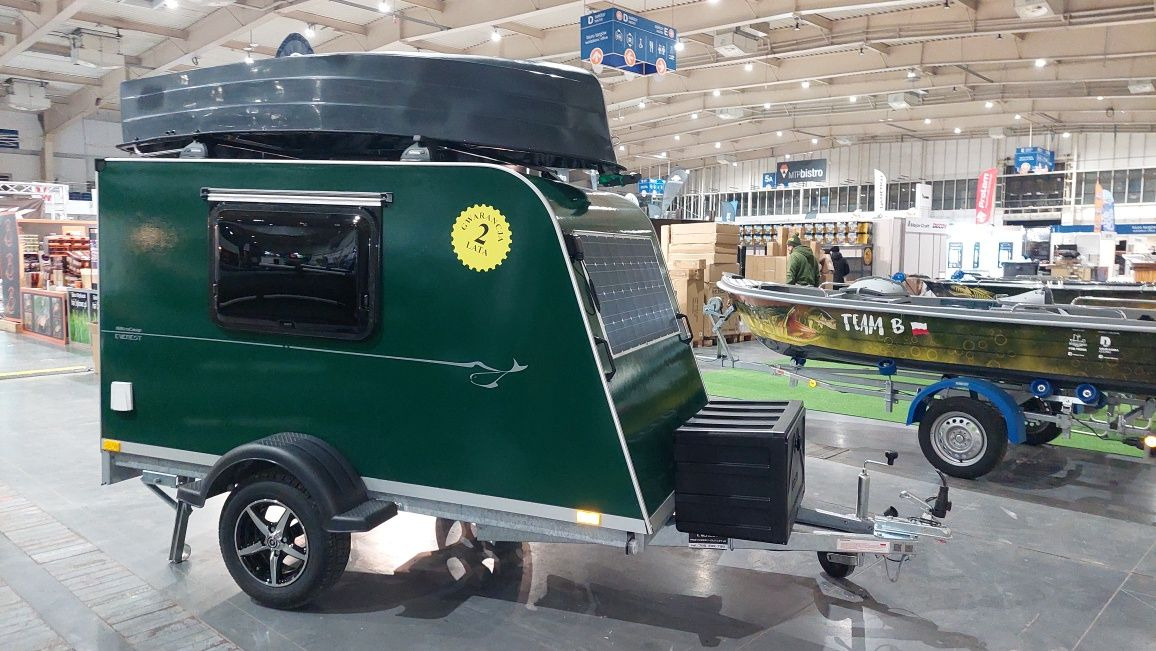 Caravan Microcamp Mała lekka przyczepa wyprawowa kempingowa jak namiot: afbeelding 1