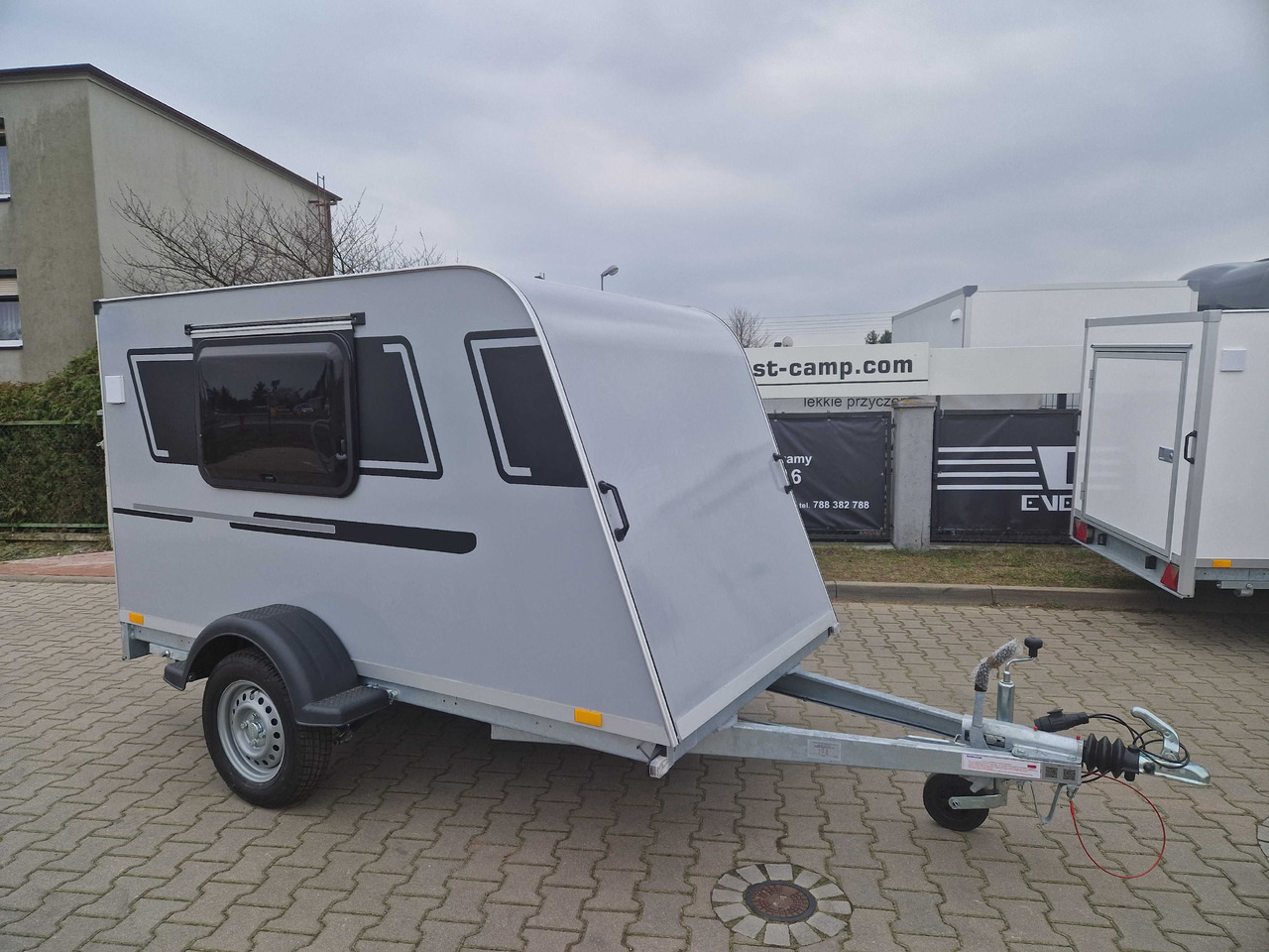 Microcamp mini przyczepa kempingowa transportowa teardrop - Aanhangwagen auto: afbeelding 1 Microcamp mini przyczepa kempingowa transportowa teardrop - Aanhangwagen auto: afbeelding 1