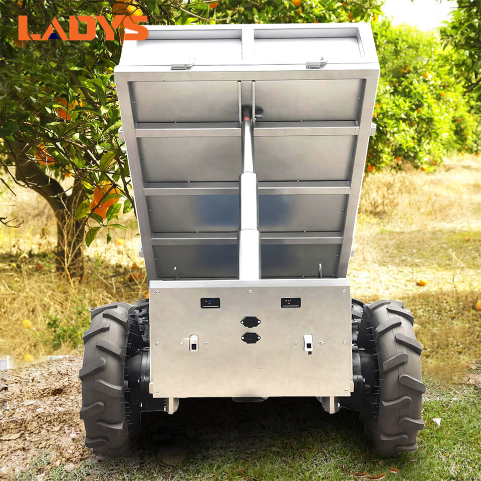 LADYS D-600 All-Terrain Four-Wheel Drive And Eight-Wheel Drive Transport Truck, Mountain Area Farm Orchard Greenhouse Construction Site Creeper Remote Control Electric Agricultural Transport Vehicle - Quad: afbeelding 2 LADYS D-600 All-Terrain Four-Wheel Drive And Eight-Wheel Drive Transport Truck, Mountain Area Farm Orchard Greenhouse Construction Site Creeper Remote Control Electric Agricultural Transport Vehicle - Quad: afbeelding 2