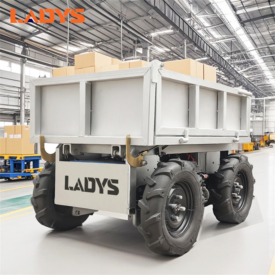 LADYS D-600 All-Terrain Four-Wheel Drive And Eight-Wheel Drive Transport Truck, Mountain Area Farm Orchard Greenhouse Construction Site Creeper Remote Control Electric Agricultural Transport Vehicle - Quad: afbeelding 5 LADYS D-600 All-Terrain Four-Wheel Drive And Eight-Wheel Drive Transport Truck, Mountain Area Farm Orchard Greenhouse Construction Site Creeper Remote Control Electric Agricultural Transport Vehicle - Quad: afbeelding 5