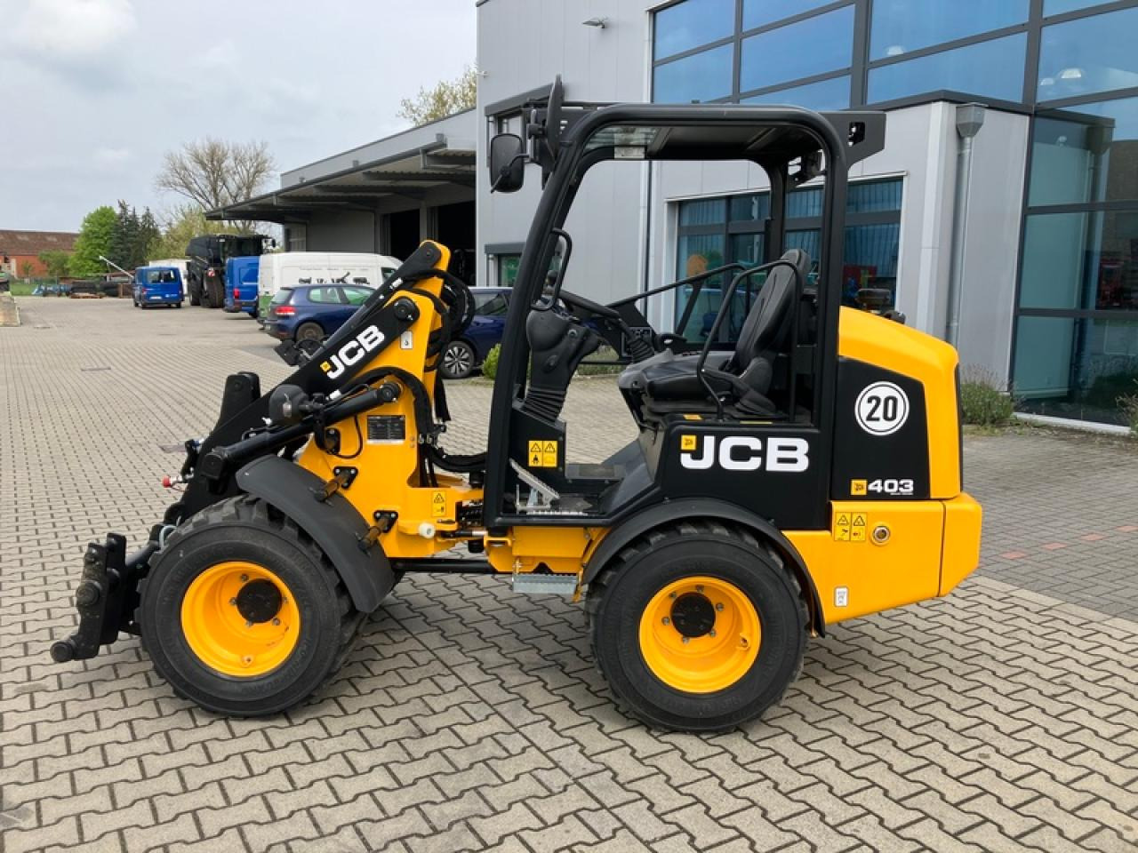 JCB 403 AGRI SMART POWER EURO-AUFNAHME - Wiellader: afbeelding 2 JCB 403 AGRI SMART POWER EURO-AUFNAHME - Wiellader: afbeelding 2