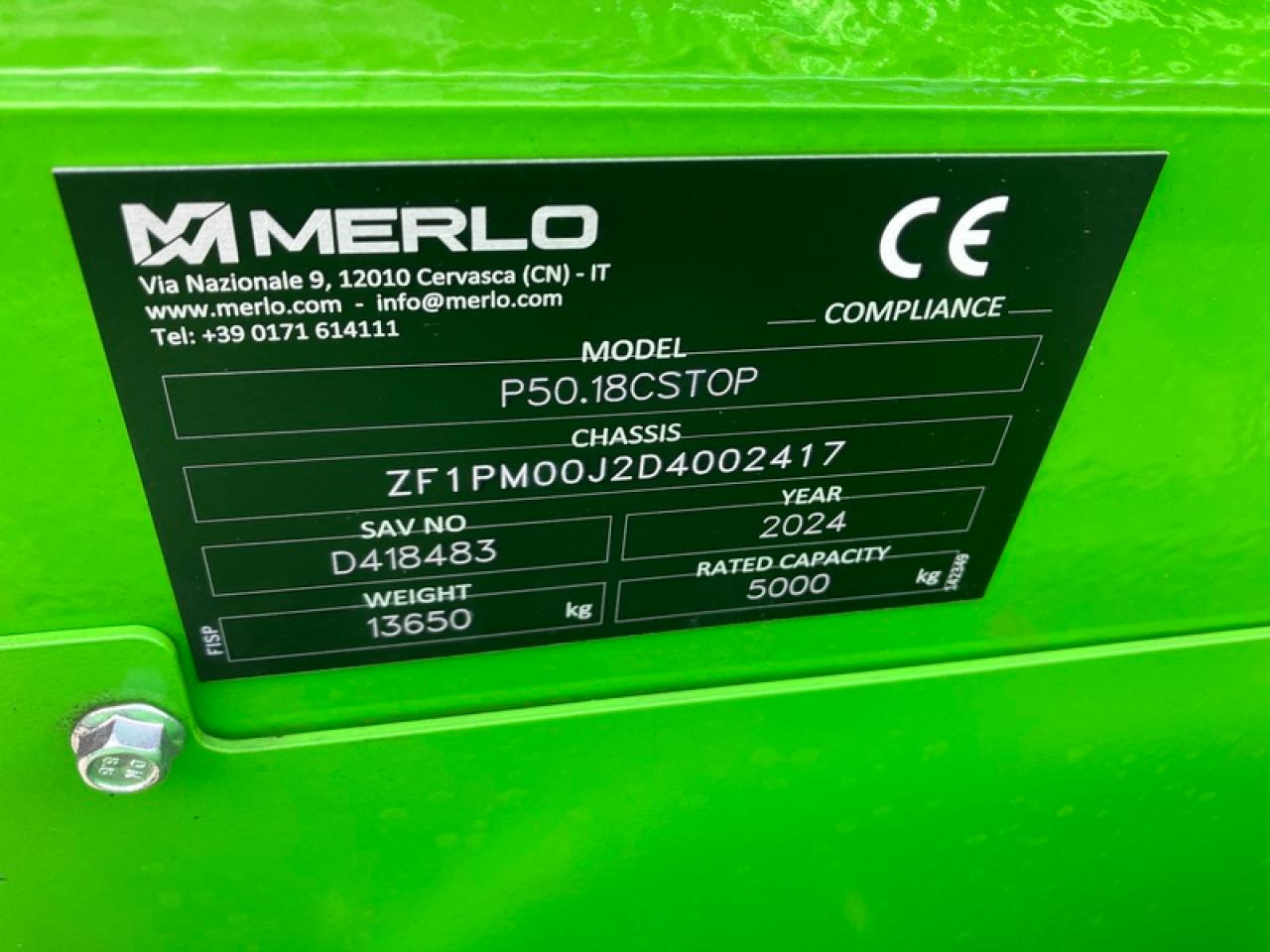 Merlo P50.18 CS - Verreiker: afbeelding 5 Merlo P50.18 CS - Verreiker: afbeelding 5