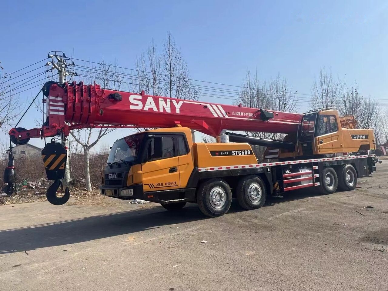 Palfinger Sany STC500 STC550 STC700 STC800 STC1000 - Mobiele kraan: afbeelding 2 Palfinger Sany STC500 STC550 STC700 STC800 STC1000 - Mobiele kraan: afbeelding 2