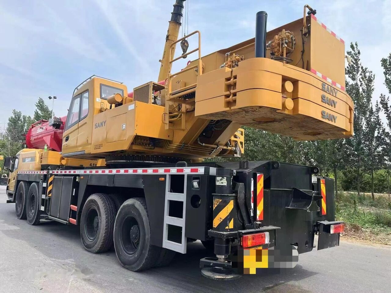 Sany Used Sany STC800 Original 80 Ton Mobile Truck Mounted Crane for - Mobiele kraan: afbeelding 4 Sany Used Sany STC800 Original 80 Ton Mobile Truck Mounted Crane for - Mobiele kraan: afbeelding 4