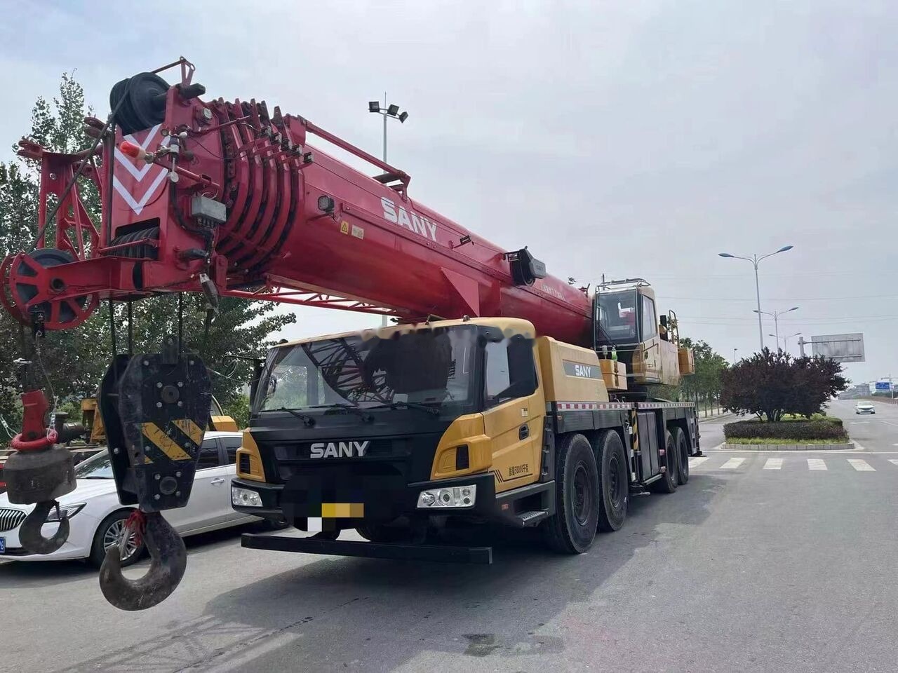 Sany Used Sany STC800 Original 80 Ton Mobile Truck Mounted Crane for - Mobiele kraan: afbeelding 1 Sany Used Sany STC800 Original 80 Ton Mobile Truck Mounted Crane for - Mobiele kraan: afbeelding 1