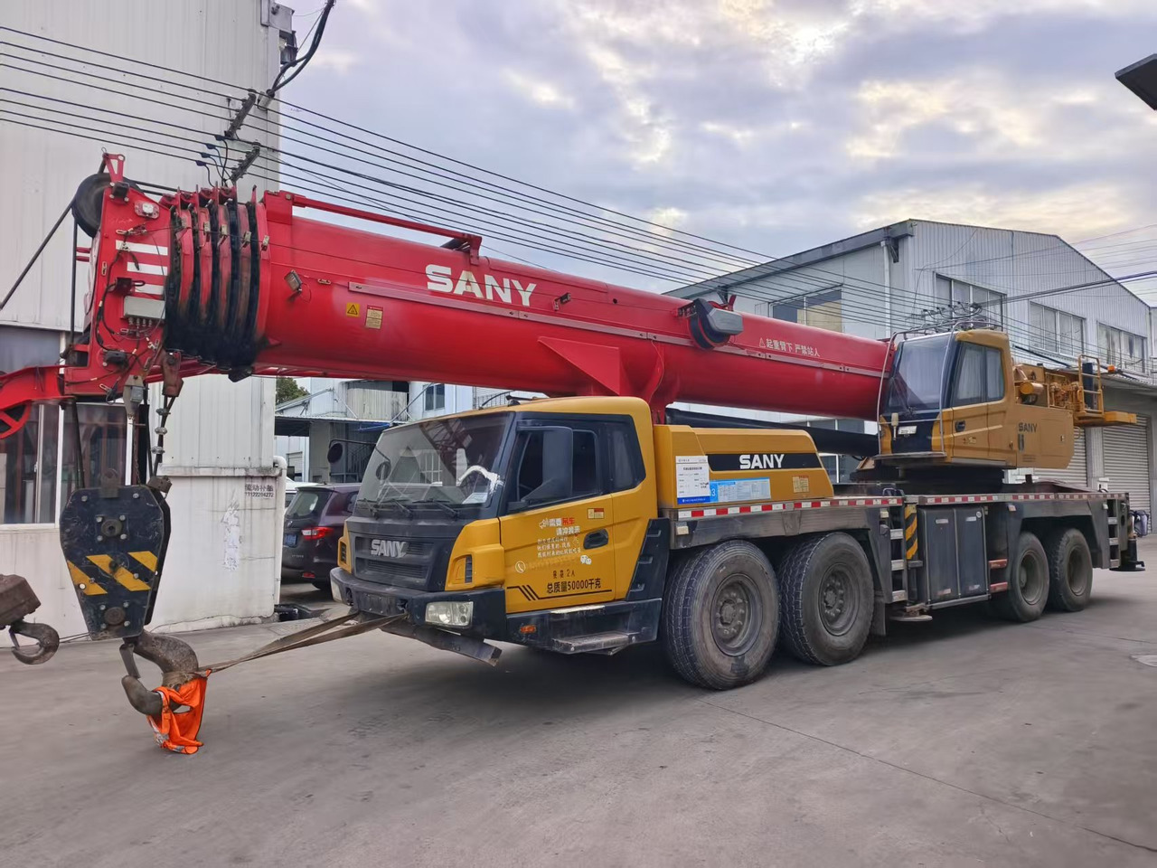 Sany xcmg zoomlion 25ton 50 ton 80ton 100 ton 200 ton 600ton - Mobiele kraan: afbeelding 1 Sany xcmg zoomlion 25ton 50 ton 80ton 100 ton 200 ton 600ton - Mobiele kraan: afbeelding 1