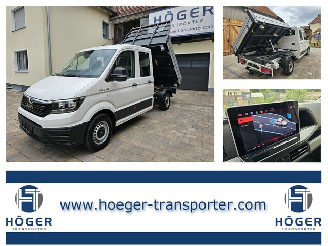 MAN TGE 3.140 Doka L3 Dreiseitenkipper Facelift - Vrachtwagen: afbeelding 1 MAN TGE 3.140 Doka L3 Dreiseitenkipper Facelift - Vrachtwagen: afbeelding 1