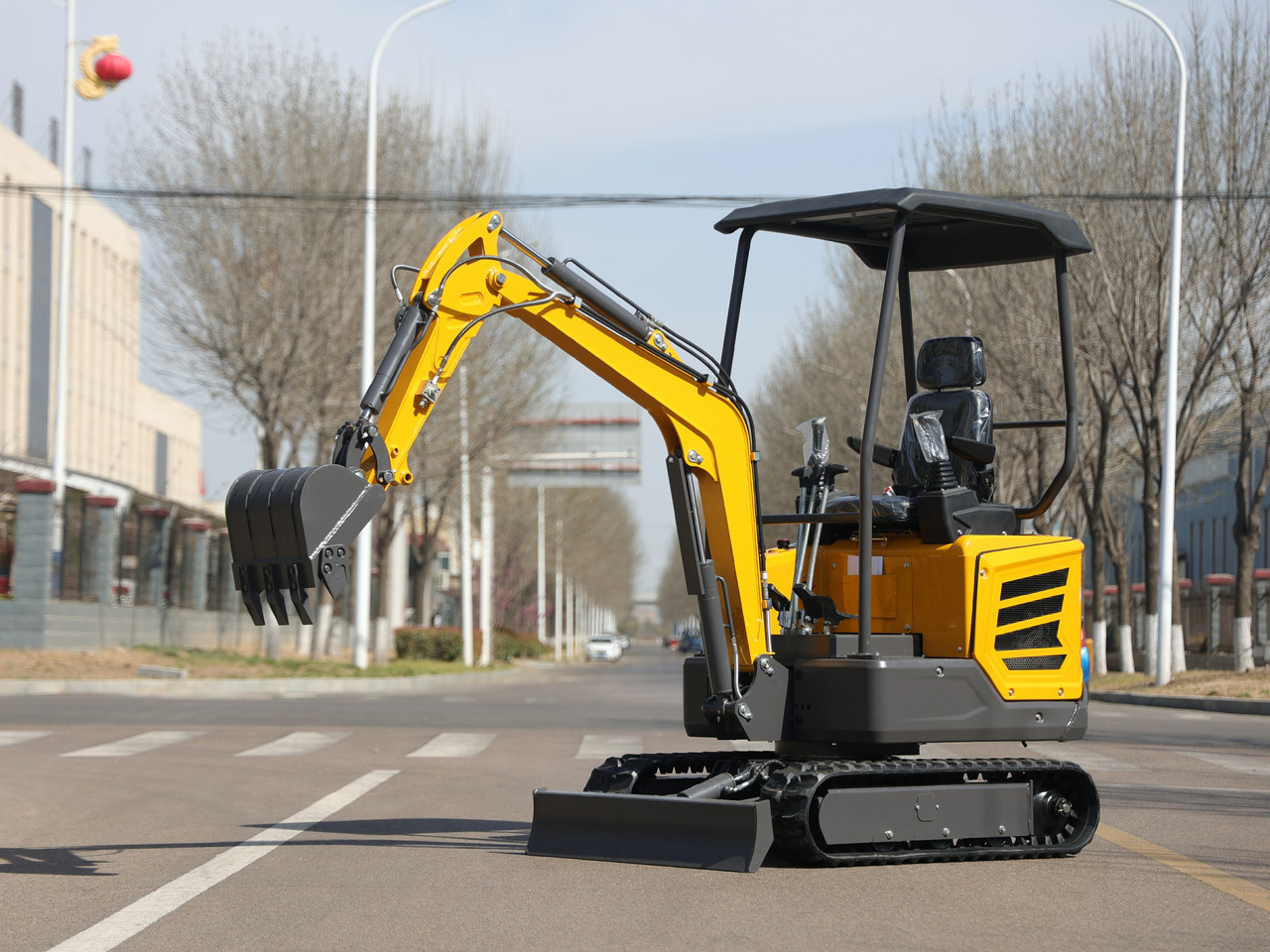 CHINA Mini digger 1.5 ton excavator - Minigraafmachine: afbeelding 3 CHINA Mini digger 1.5 ton excavator - Minigraafmachine: afbeelding 3