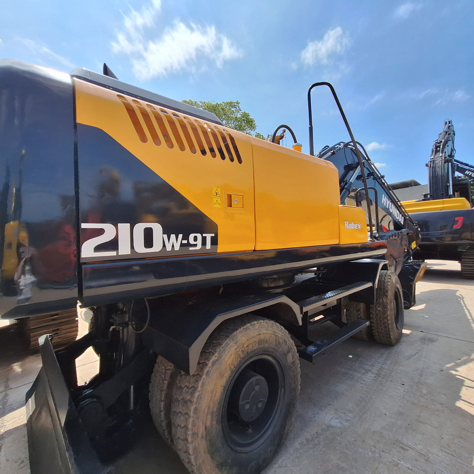 Mobiele graafmachine Hyundai 210w-9 wheel excavator: afbeelding 6