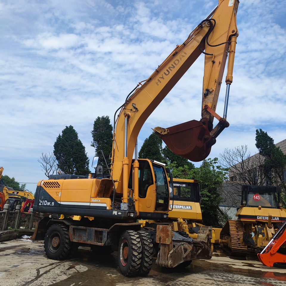 Hyundai 210w-9 wheel excavator - Mobiele graafmachine: afbeelding 3 Hyundai 210w-9 wheel excavator - Mobiele graafmachine: afbeelding 3