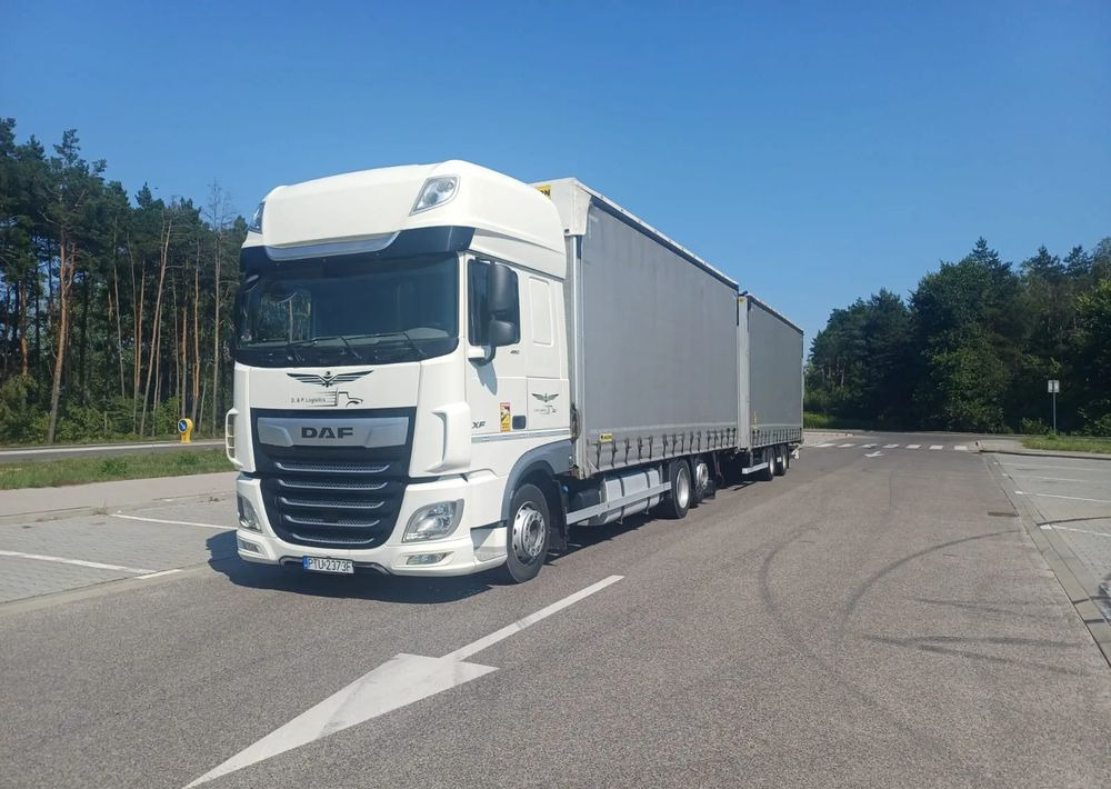 DAF XF 480 SUPER SPACE CAB / ZESTAW TANDEM PRZEJAZDOWY 120 M3 / SSC / ACC /EURO 6 - Schuifzeilen vrachtwagen: afbeelding 5 DAF XF 480 SUPER SPACE CAB / ZESTAW TANDEM PRZEJAZDOWY 120 M3 / SSC / ACC /EURO 6 - Schuifzeilen vrachtwagen: afbeelding 5
