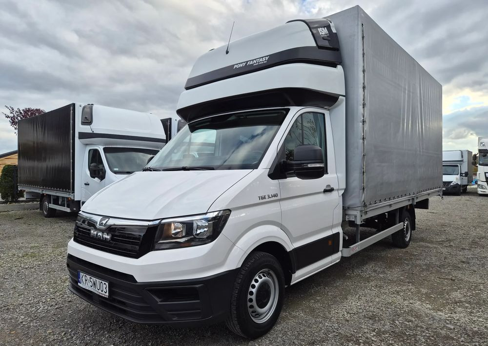 MAN TGE 10 PALET zaw.poduszki 2021r EURO 6 - Bestelwagen met open laadbak: afbeelding 2 MAN TGE 10 PALET zaw.poduszki 2021r EURO 6 - Bestelwagen met open laadbak: afbeelding 2