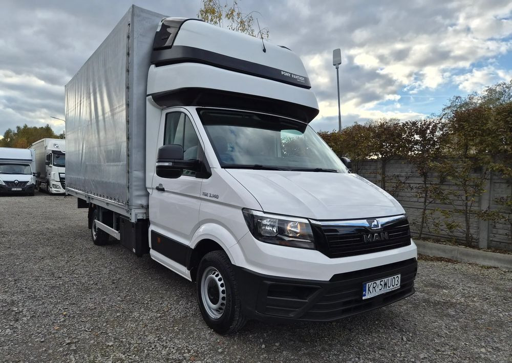 MAN TGE 10 PALET zaw.poduszki 2021r EURO 6 - Bestelwagen met open laadbak: afbeelding 1 MAN TGE 10 PALET zaw.poduszki 2021r EURO 6 - Bestelwagen met open laadbak: afbeelding 1