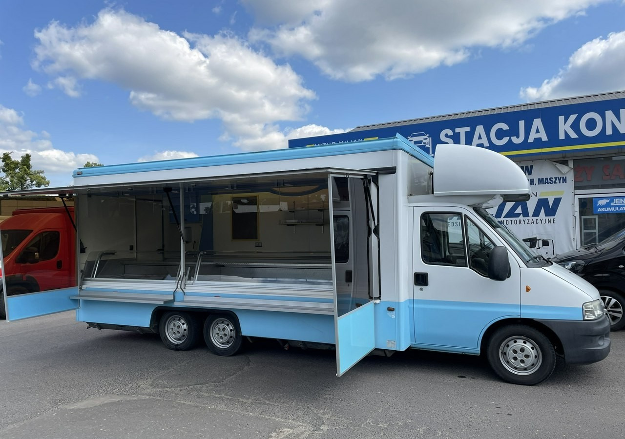 Fiat Ducato Autosklep Wędlin Gastronomiczny Food Truck Foodtruck Sklep bar 2006 - Zelfrijdende verkoopwagen: afbeelding 4 Fiat Ducato Autosklep Wędlin Gastronomiczny Food Truck Foodtruck Sklep bar 2006 - Zelfrijdende verkoopwagen: afbeelding 4