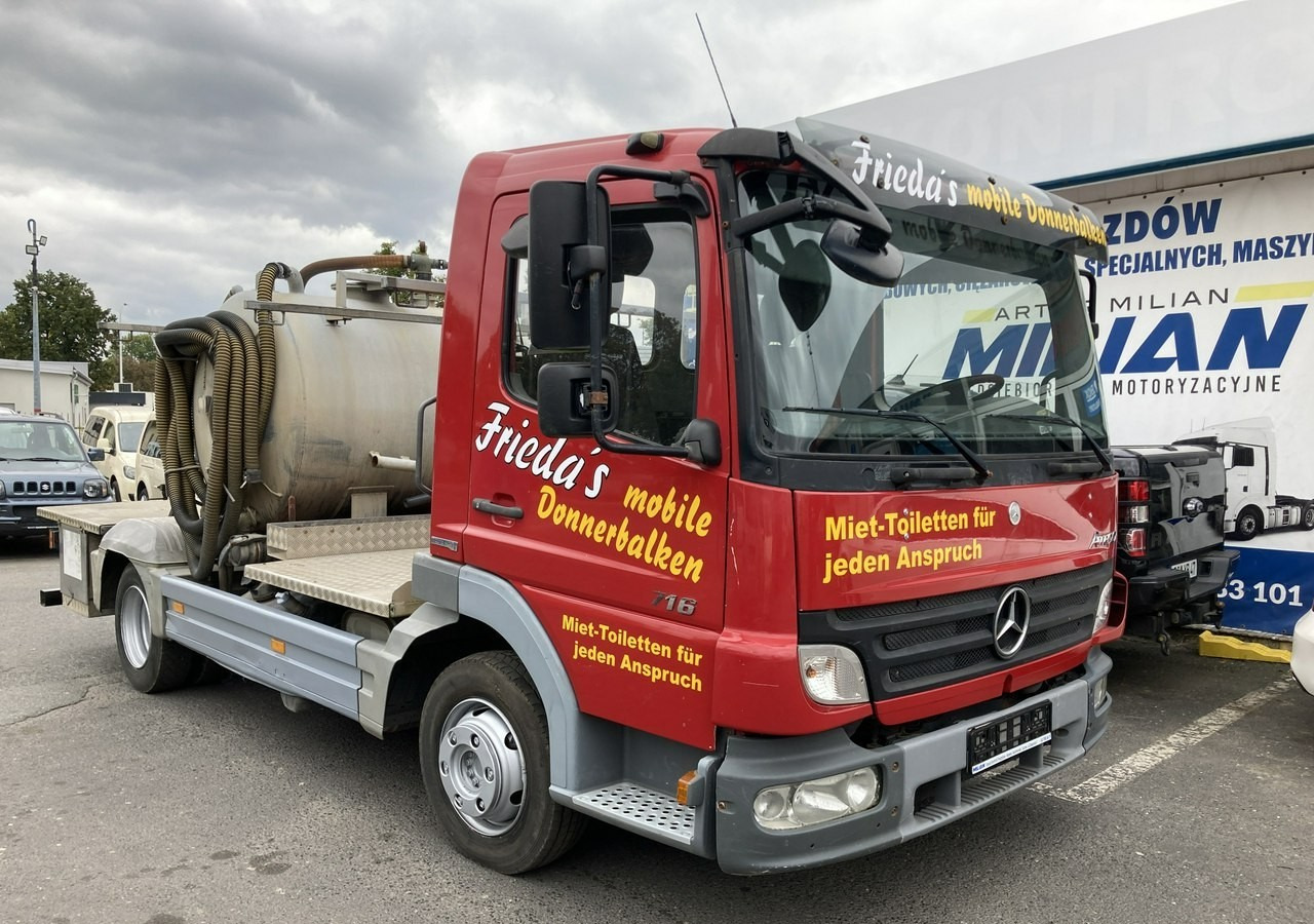 Mercedes-Benz Atego 716 Toitoi WC Asanizacyjny Wuko Kanalizacja Toi Toi Atego716 Toitoi dowywozu WC Asanizacyjny Wuko Kanalizacja ... - Vuilniswagen: afbeelding 2 Mercedes-Benz Atego 716 Toitoi WC Asanizacyjny Wuko Kanalizacja Toi Toi Atego716 Toitoi dowywozu WC Asanizacyjny Wuko Kanalizacja ... - Vuilniswagen: afbeelding 2