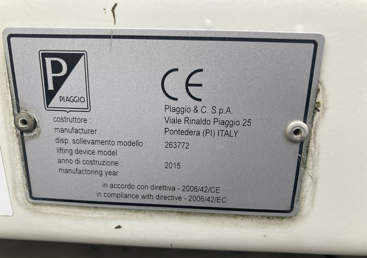 Leasing  Piaggio Piaggio Porter Śmieciarka Wywrotka 2015 Piaggio Piaggio Porter Śmieciarka Wywrotka 2015: afbeelding 19