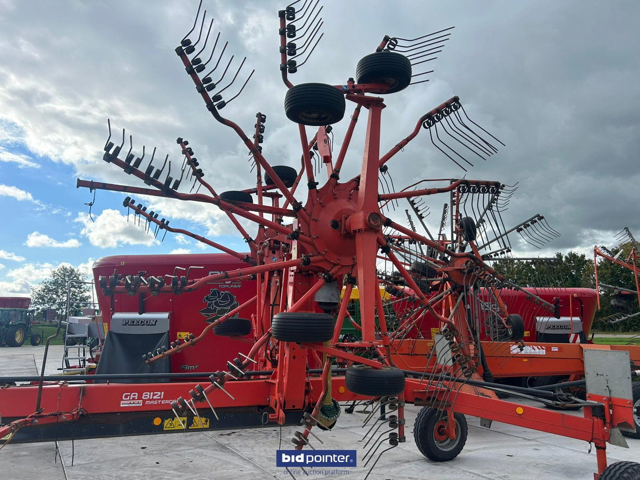 Kuhn GA8121 - Hooischudder: afbeelding 4 Kuhn GA8121 - Hooischudder: afbeelding 4