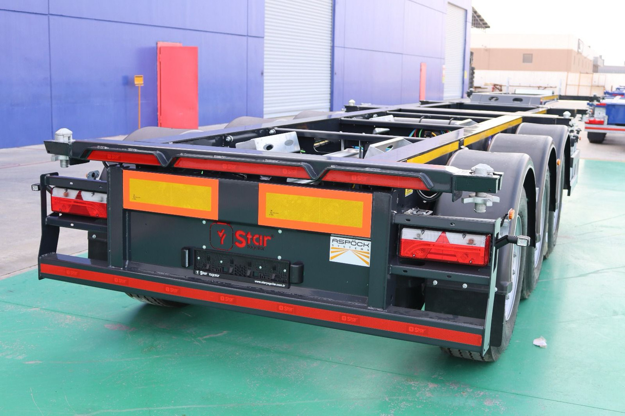Star Yagcilar Telescopic container carrier - Containertransporter/ Wissellaadbak oplegger: afbeelding 1 Star Yagcilar Telescopic container carrier - Containertransporter/ Wissellaadbak oplegger: afbeelding 1