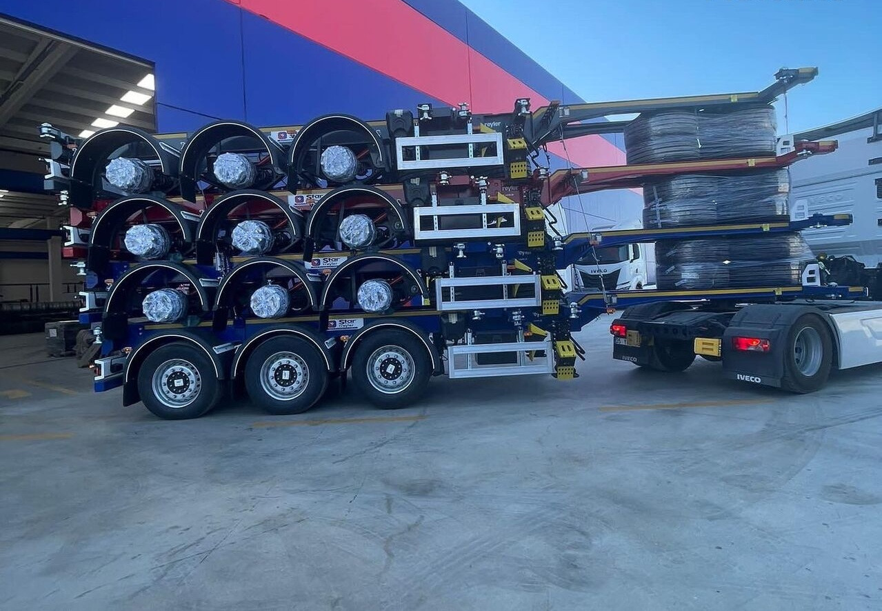Star Yagcilar Telescopic container carrier - Containertransporter/ Wissellaadbak oplegger: afbeelding 5 Star Yagcilar Telescopic container carrier - Containertransporter/ Wissellaadbak oplegger: afbeelding 5