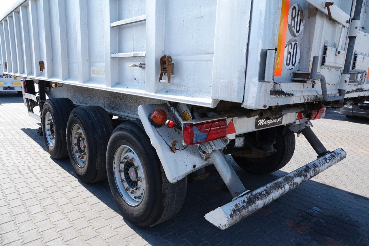 Kipper oplegger Benalu WYWROTKA / 25 m3 / ALUMINIOWA  /  SAF / SPROWADZ: afbeelding 12