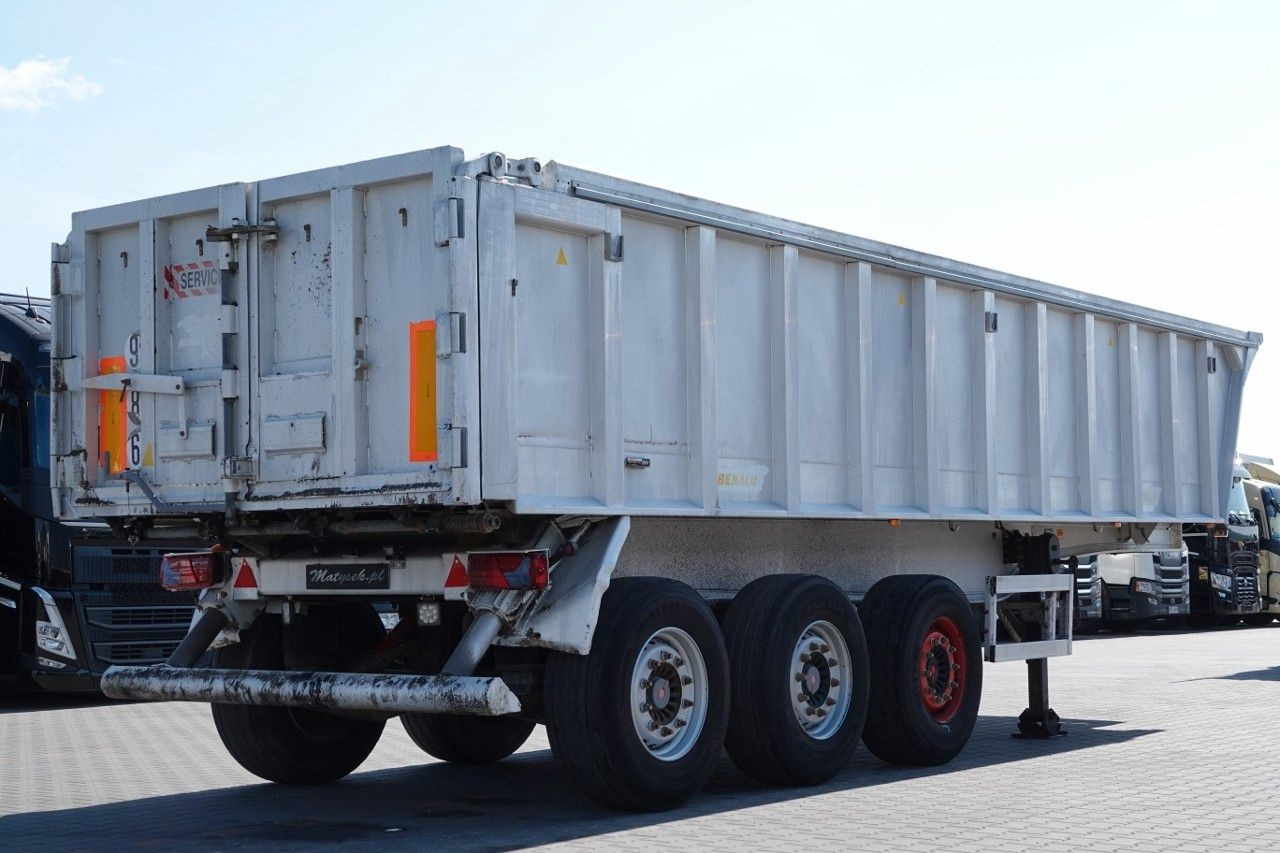 Kipper oplegger Benalu WYWROTKA / 25 m3 / ALUMINIOWA  /  SAF / SPROWADZ: afbeelding 6