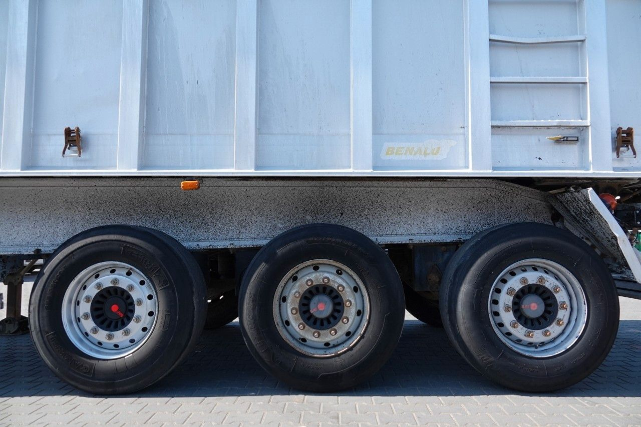 Kipper oplegger Benalu WYWROTKA / 25 m3 / ALUMINIOWA  /  SAF / SPROWADZ: afbeelding 17