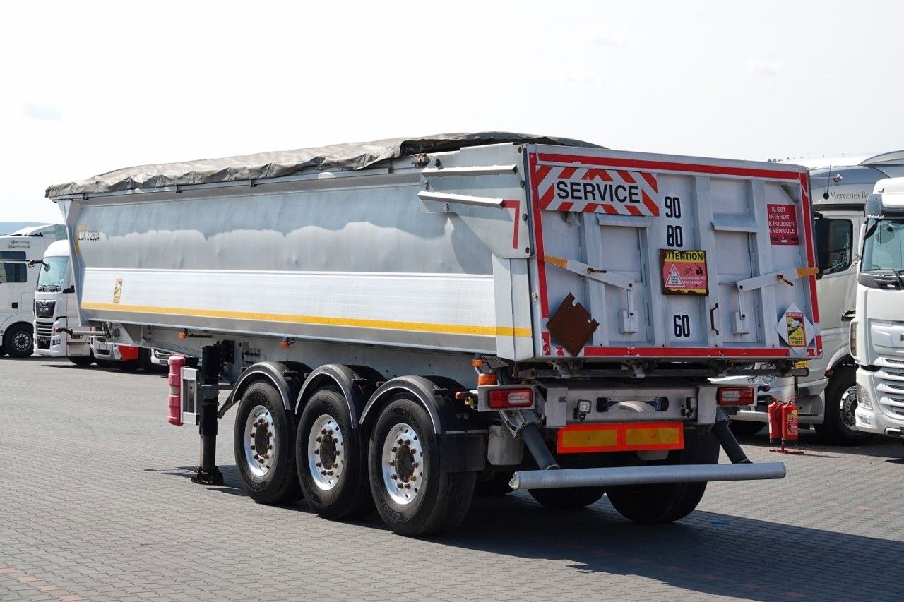 Benalu WYWROTKA 27 m3 / ALUMINIOWA / HYDRAULICZNA KLAPA - Kipper oplegger: afbeelding 4 Benalu WYWROTKA 27 m3 / ALUMINIOWA / HYDRAULICZNA KLAPA - Kipper oplegger: afbeelding 4