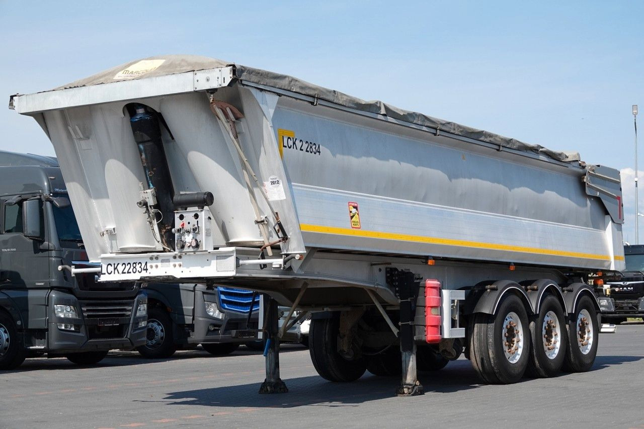 Benalu WYWROTKA 27 m3 / ALUMINIOWA / HYDRAULICZNA KLAPA - Kipper oplegger: afbeelding 3 Benalu WYWROTKA 27 m3 / ALUMINIOWA / HYDRAULICZNA KLAPA - Kipper oplegger: afbeelding 3