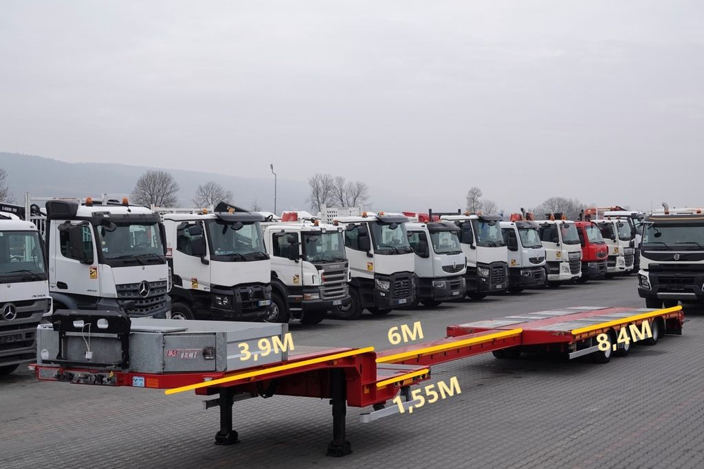 Emtech NACZEPA LAWETA / NISKOPODWOZIE / ROZCIĄGANA Emtech NACZEPA LAWETA / NISKOPODWOZIE / ROZCIĄGANA - Dieplader oplegger: afbeelding 2 Emtech NACZEPA LAWETA / NISKOPODWOZIE / ROZCIĄGANA Emtech NACZEPA LAWETA / NISKOPODWOZIE / ROZCIĄGANA - Dieplader oplegger: afbeelding 2