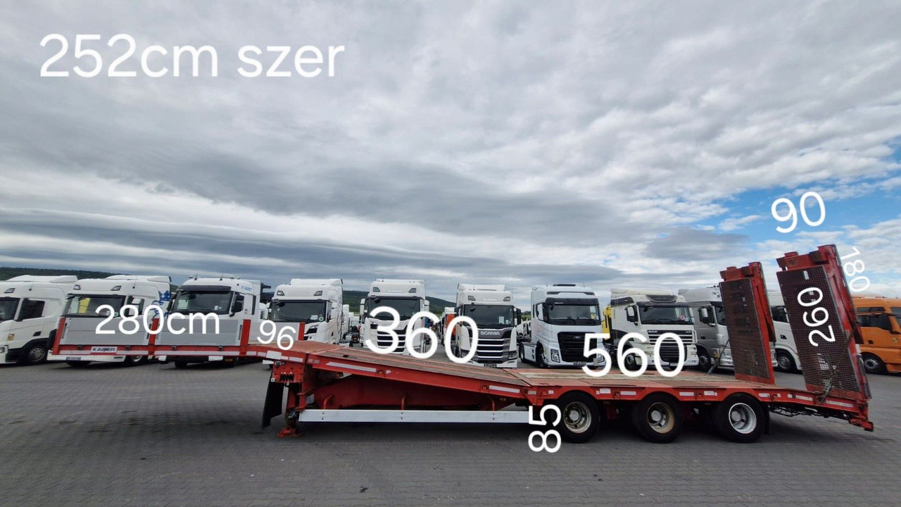 Kaiser S450 / NACZEPA LAWETA / NISKOPODWOZIE / PODEST H - Dieplader oplegger: afbeelding 2 Kaiser S450 / NACZEPA LAWETA / NISKOPODWOZIE / PODEST H - Dieplader oplegger: afbeelding 2